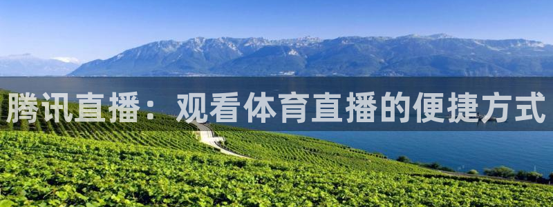河豚足球体育直播：腾讯直播：观看体育直播的便捷方式